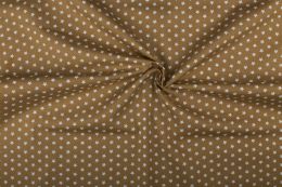 Stitch It, Cotton Print Fabric | Stars Camel