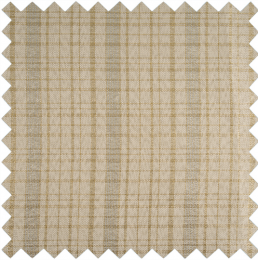 Christmas Fabric Mini Roll 2m x 28cm | Metallic Check