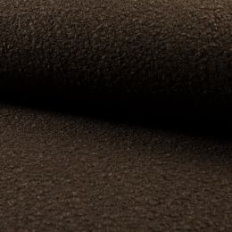 Luxury Boucle Coating Fabric | Dark Brown