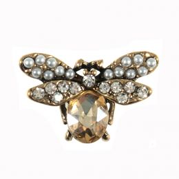 Diamante Buttons | Bee