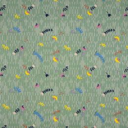 Jersey Cotton Fabric | Fantasy Knit Dusty Green