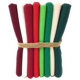Stitch It Plains Fat Quarter Pack | Festive Classics
