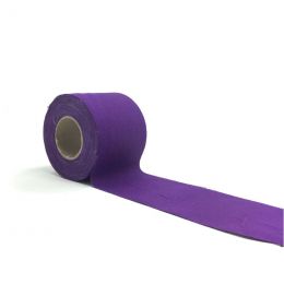 On A Roll 12m x 2.5" Strip | Plain Deep Purple