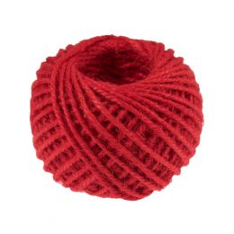 Jute Twine, 27m Ball | Red