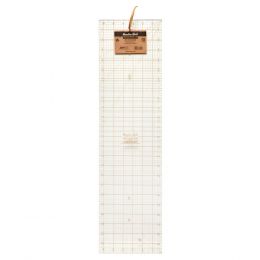 Hemline Gold Patchwork Ruler | 6.5 x 24 inch