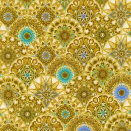 Robert Kaufman Fabric | Jaikumari Metallics