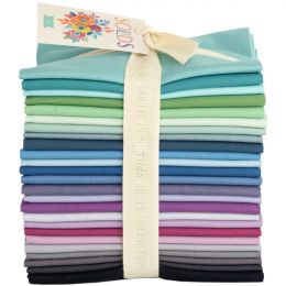 Tilda Fabric, Basic Collection - Fat Quarter Bundle | Cool Shades