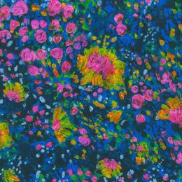 Robert Kaufman Fabric | Painterly Petals - Meadow