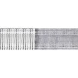 2 Inch Curtain Tape - Pencil Pleat - Translucent (Voile Tape / Net Tape)