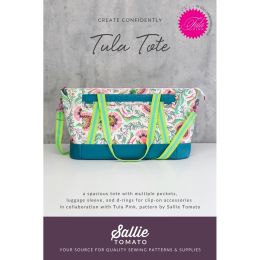 Tula Pink Tote Paper Pattern by Sallie Tomato