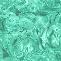 Extra Wide Fabric | Convolution Marble Turquoise