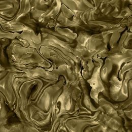 Extra Wide Fabric | Convolution Marble Olive Green