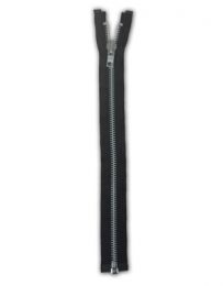 Extra Long Silver Metal Teeth Open End Zips
