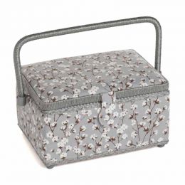 Sewing Box (M): Cotton Plant