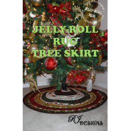 Jelly Roll Rug Tree Skirt | RJ Designs