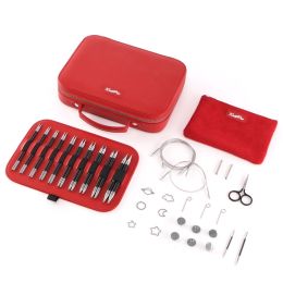 KnitPro - Karbonz - Interchangeable Knitting Needles - Luxury Gift Set