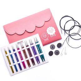 KnitPro Circular Interchangeable Knitting Needles - Zing - Deluxe Set
