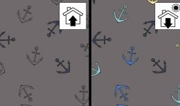 Light Reactive French Terry | Anchors