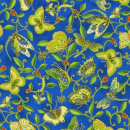 Robert Kaufman Fabric | Parvaneh's Butteflies