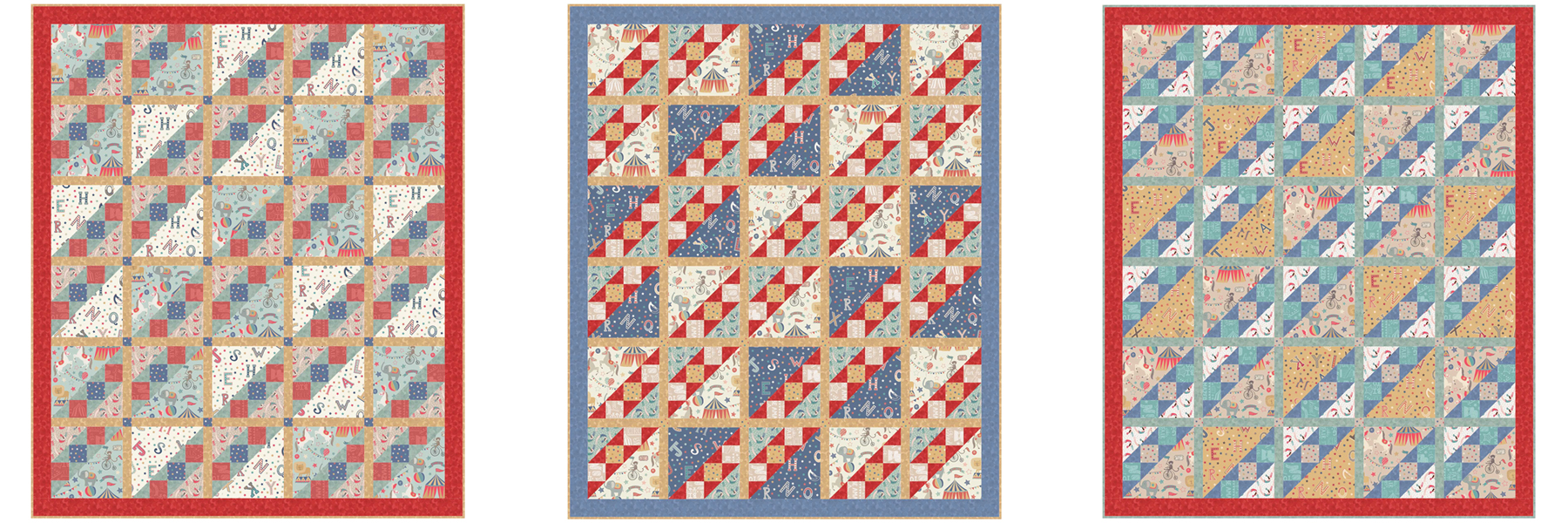 Lewis and Irene Fabric Project Vintage Circus Preview