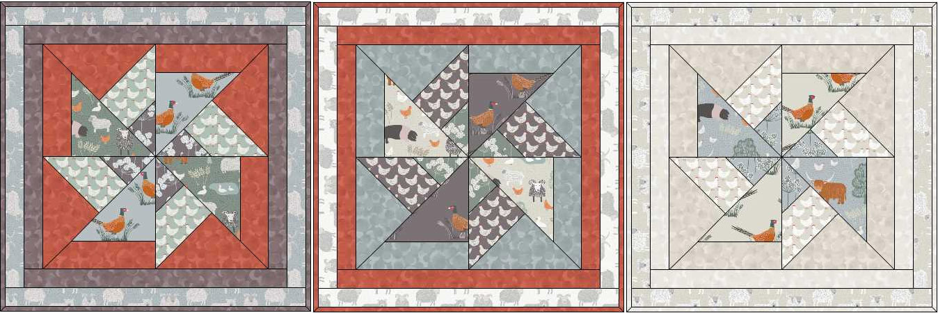 Country Life Quilting Project Montage